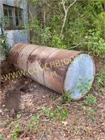Large water barrel 10'  long 36" diameter