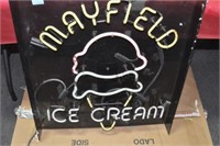 MAYFIELD ICE CREAM NEON SIGN