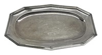 19 1/2" FRENCH STERLING SILVER TRAY W/ PARIS TOUCH