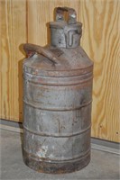 Early 5-gal metal fuel container