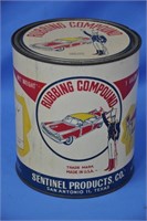 Vintage Rubbing Compound 1-gal. metal container
