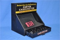 Vintage Carter Carburetor metal store display