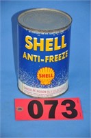 Vintage unopened Shell anti-freeze 1-qt tin