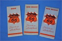 Vintage Phillips 66 Road Maps, TIMES THE MONEY