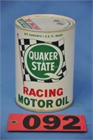 Vintage Quaker State Racing Motor Oil 1-qt tin