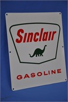 Porcelain Sinclair pump sign, no date
