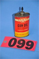 Vintage Winchester 3-oz gun oil tin