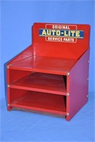 Vintage Auto-Lite metal store parts cabinet
