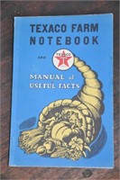 1948 Texaco Farm Notebook & Manual Facts