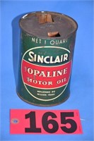 Early Sinclair Opaline Motor Oil 1-qt tin