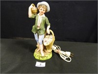 Lenwile China Figurine; Lighted