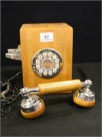 Western Electric Wood Telephone