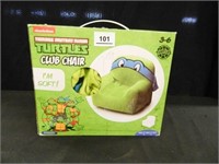 Turtles Club Chair; Ages 3-6