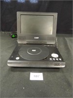 Coby DVD Video Player; Powers Up