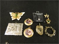 Pendants; Pins; Charms; (31) Items