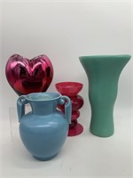 4pc Vase Lot