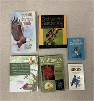 Lot of 6 Bird / Nature Books