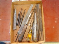 Metal File, punches, chisels, etc.