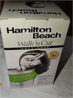 Hamilton Beach Walk n Cut can opener NIB