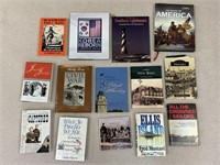 14pc Lot of American History Books