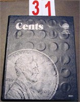 Lincoln Cents Assorted Coin Book 1934 to 2010 -