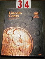 Lincoln Cents 1909 to 1940 - Incomplete