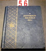 Jefferson Nickel 1965 to 1989  Coin Book -