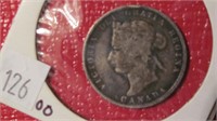 1871 Canadian Silver Quarter