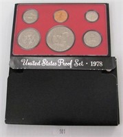 1978 S United States Mint Proof Set