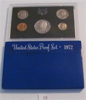 1972 S United States Mint Proof Set