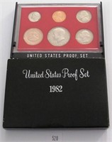 1982 S United States Mint Proof Set