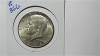 1969 D Kennedy 40% Silver Half Dollar