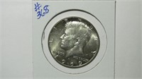 1969 D Kennedy 40% Silver Half Dollar - BU