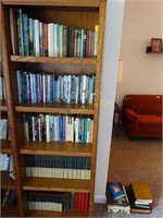 Books- contents of 5 shelves