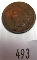 1873 Indian Head Penny Closed 3 - G4