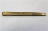Solid 10K Gold Tie Bar by B&B (ready to monogram)