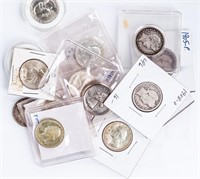 Coin 14 Assorted Quarters - Silver!