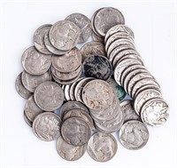 Coin 100 Buffalo Head Nickels Nice W/ Dates