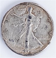 Coin 1935-D Walking Liberty Half Dollar In Choice
