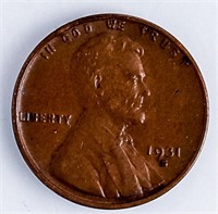 Coin 1931-S Lincoln Cent Cent In Brown - AU