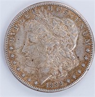 Coin 1889-S Morgan Silver Dollar - AU