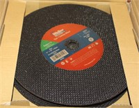 (30) Weiler 12" Type 1 cutting wheel,NIB, for