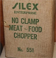 box lot - Silex food chopper, OB; electrical