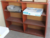 bookcase, 4 drawer dresser with night stand,