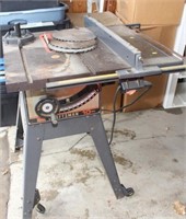 Craftsman 10" table saw with (3) extra blades