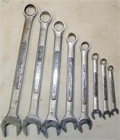 Craftsman wrenches including (8) combination