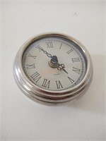 Vintage very heavy metal quartz clock