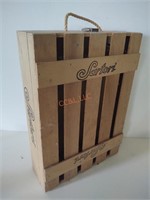 Vintage sartori wines crate