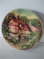 Handmade hand-painted heritage Ware plate