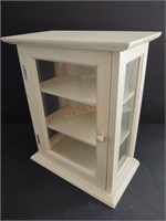 Small white decorative cabinet